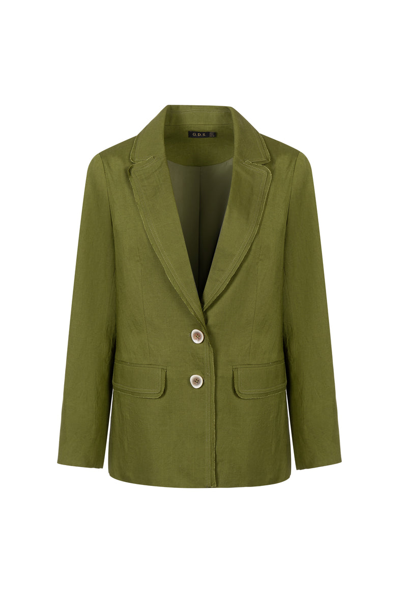SYLVIE TENCEL BLAZER