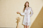 LOURDES PRINTED DRESS