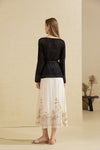ILEANA SILK LINEN SWEATER