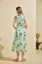 LOU LOU PRINTED SLEEVELESS DRESS