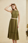 ROSALEE SLEEVELESS DRESS