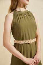 ROSALEE SLEEVELESS DRESS