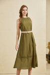 ROSALEE SLEEVELESS DRESS