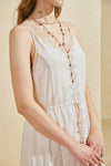 SCARLETTE EMBROIDERED SLIP DRESS