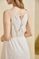 SCARLETTE EMBROIDERED SLIP DRESS