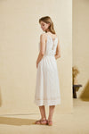 SCARLETTE EMBROIDERED SLIP DRESS