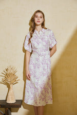 DESIREE PRINTED LONG DRESS