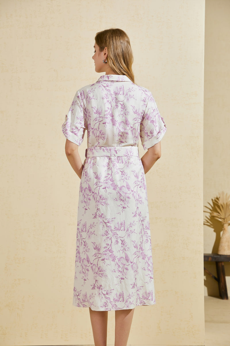 DESIREE PRINTED LONG DRESS