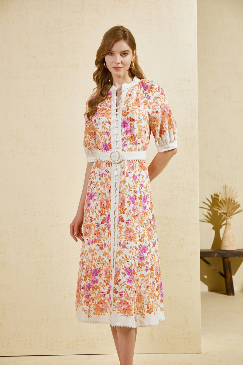 ESMEE SHORT SLEEVES DRESS