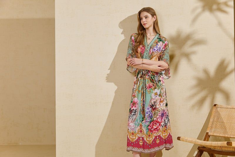 ETHAN PRINTED DRESS