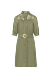 ILA LACE SHORT SLEEVES SHORT DRESS