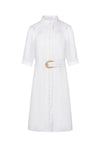 ILA LACE SHORT SLEEVES SHORT DRESS