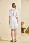 ILA LACE SHORT SLEEVES SHORT DRESS