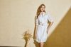 ILA LACE SHORT SLEEVES SHORT DRESS