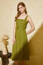 EMILY LINEN SLIP DRESS