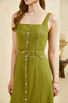 EMILY LINEN SLIP DRESS