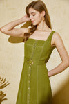 EMILY LINEN SLIP DRESS