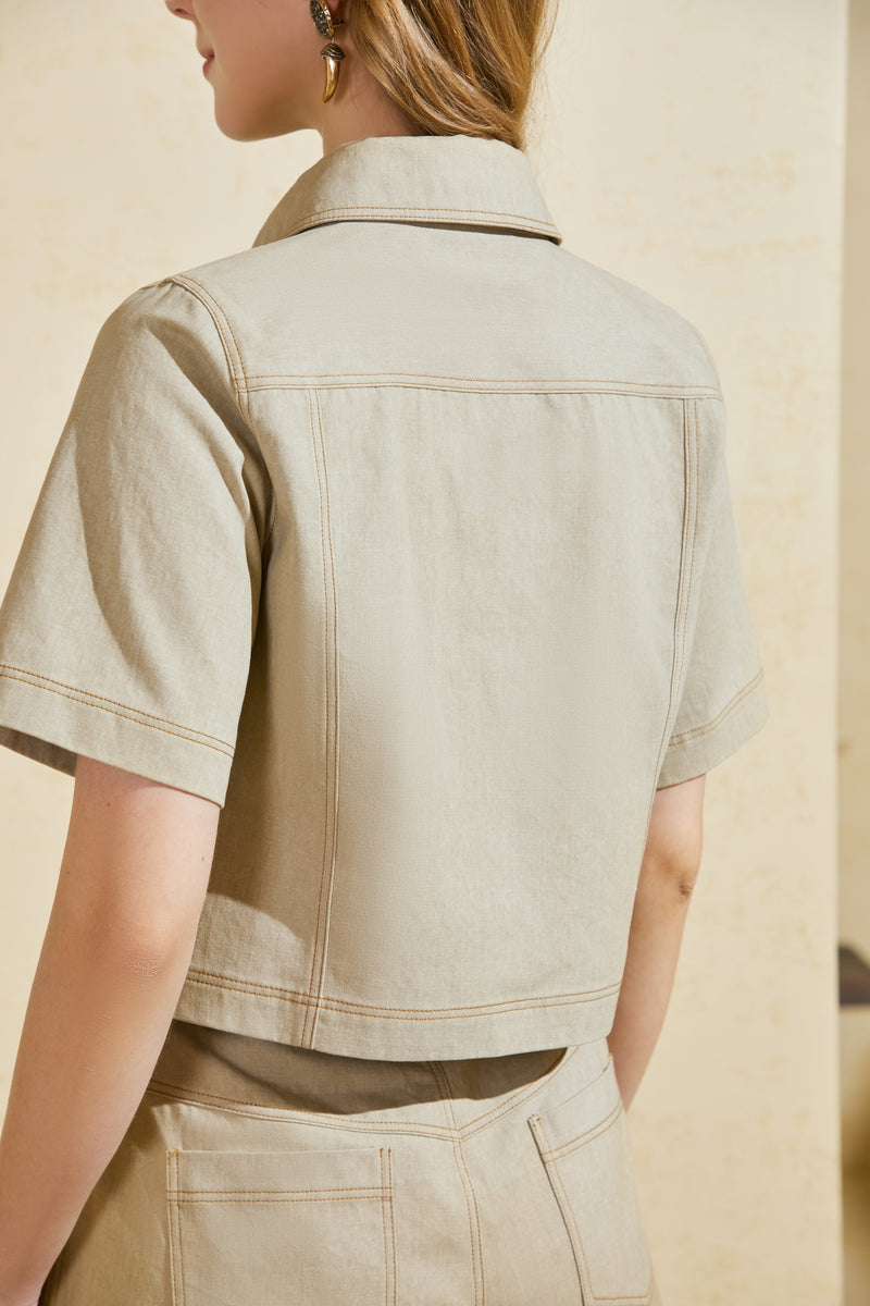 GRACE COTTON BLOUSE