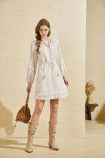 SCARLETTE EMBROIDERED DRESS