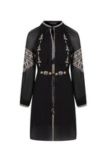 ISABELLA EMBROIDERED SHORT DRESS