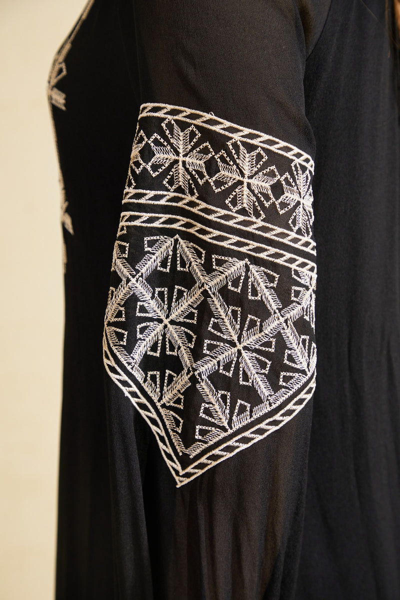 ISABELLA EMBROIDERED SHORT DRESS