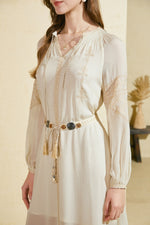 ISABELLA EMBROIDERED SHORT DRESS