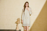 ISABELLA EMBROIDERED SHORT DRESS