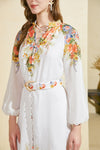 PERLA LONG SLEEVES LONG DRESS