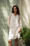 ISABELLA EMBROIDERED SHORT DRESS