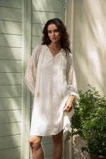 ISABELLA EMBROIDERED SHORT DRESS