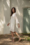 ISABELLA EMBROIDERED SHORT DRESS