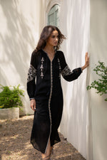 ISABELLA EMBROIDERED LONG DRESS