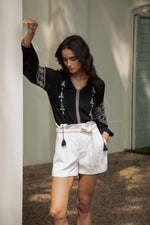 ISABELLA EMBROIDERED BLOUSE