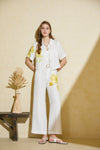 MIRABELLE PRINTED PANTS