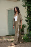 MEADOW  EMBROIDERED PANTS