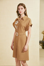 ALEXANDER EMBROIDERED DRESS