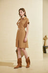 ALEXANDER EMBROIDERED DRESS