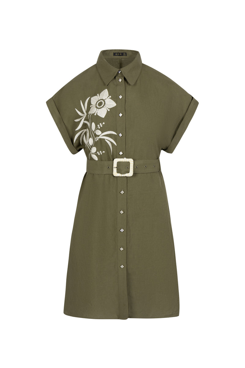 ALEXANDER EMBROIDERED DRESS