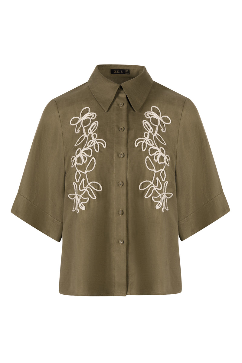 AUTUMN EMBROIDERED SHIRT
