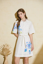 MIRABELLE PRINTED SHORT DRESS