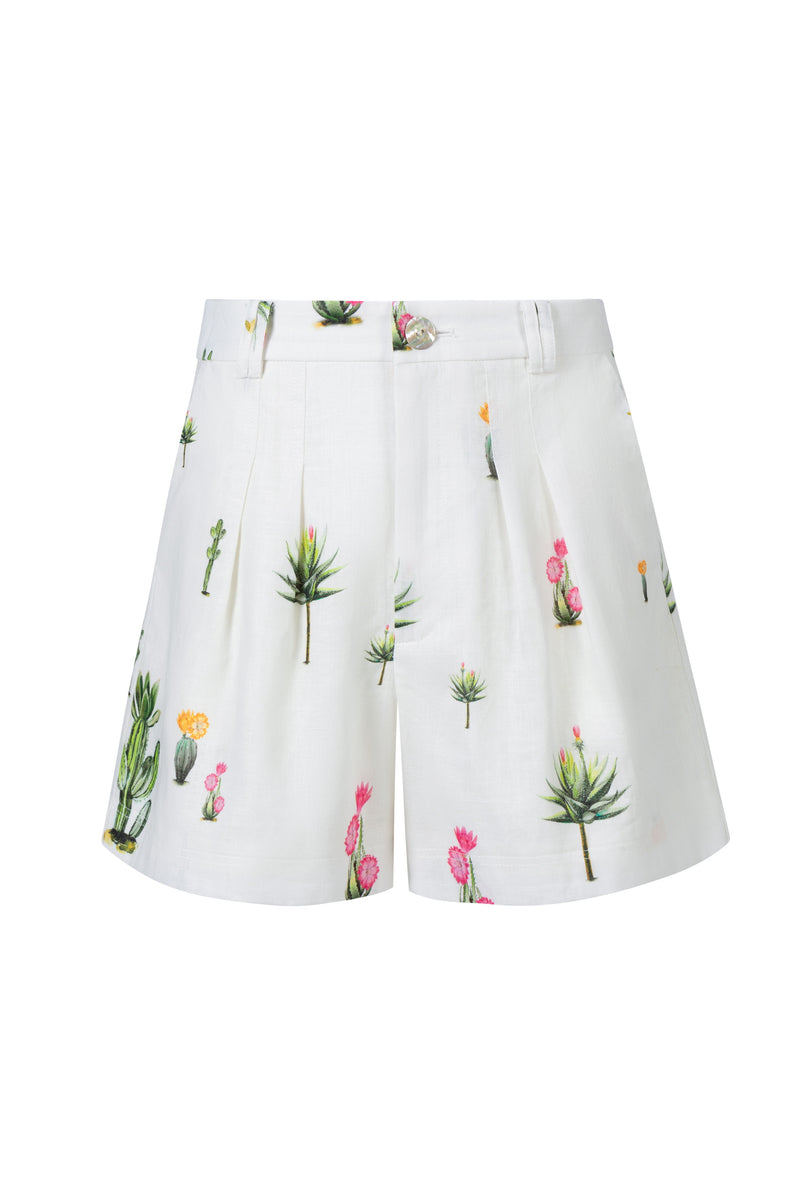 OLIVIA CACTUS PRINT SHORTS