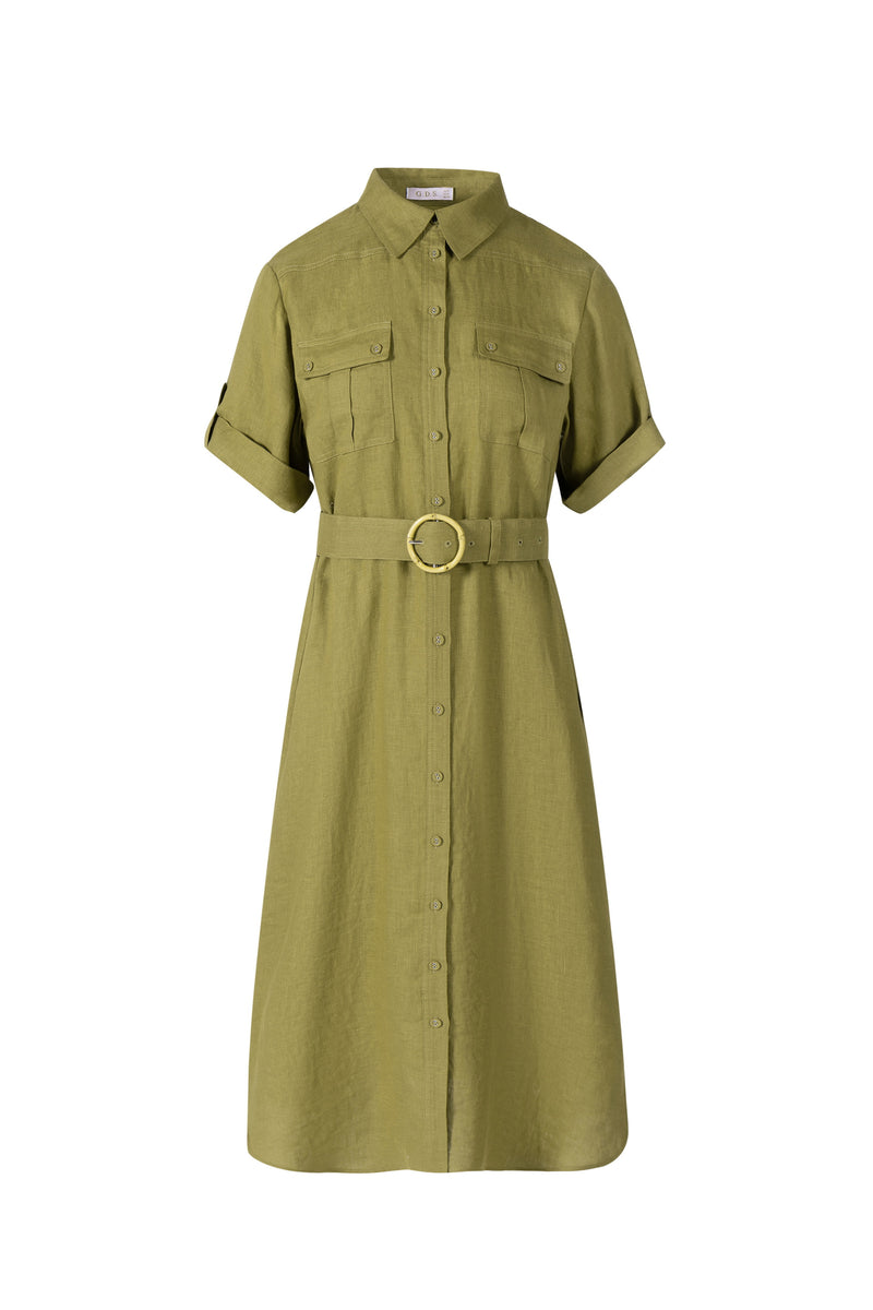 EMILY LINEN DRESS