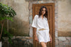 GENEVIEVE EMBROIDERED BLOUSE