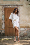 GENEVIEVE EMBROIDERED SHORTS