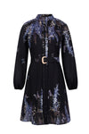 AERIN LONG SLEEVES SHORT DRESS