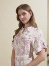 DESIREE PRINTED LONG DRESS
