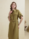 EMILY LINEN DRESS