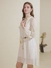 ISABELLA EMBROIDERED SHORT DRESS