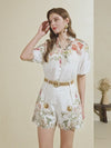 NATHAN PRINTED BLOUSE