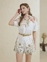 NATHAN PRINTED BLOUSE